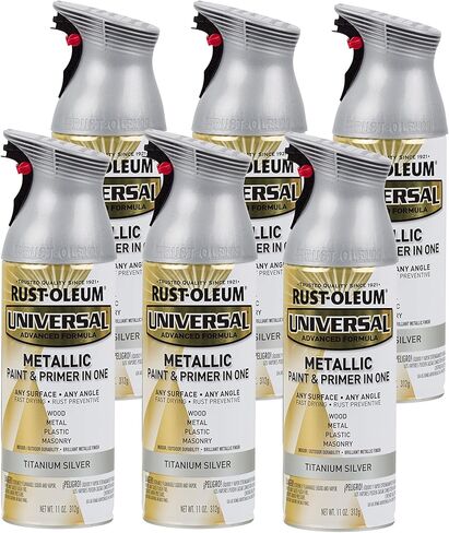Rust-Oleum 387992- Universal All Surface Metallic Spray Paint, 11 oz, Matte Gold in Saudi Arabia