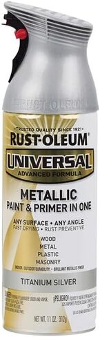 Rust-Oleum 387992- Universal All Surface Metallic Spray Paint, 11 oz, Matte Gold in Saudi Arabia