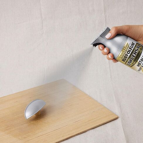 Rust-Oleum 387992- Universal All Surface Metallic Spray Paint, 11 oz, Matte Gold in Saudi Arabia