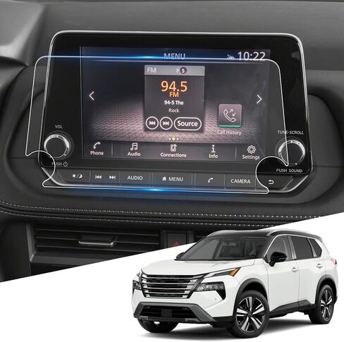 For 2025 Kia Telluride Screen Protector - (4PCS) 2023-2025 Telluride (LX/S/EX/SX/SX Prestige/X-Line/X-Pro) 12.3 Inch+AC Screen Protector 2023-2025 Telluride Accessories Ultra-tough Screen Protector in Kuwait