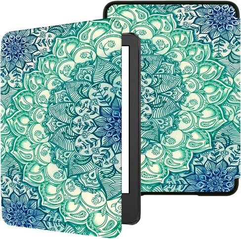 Plobors Case for Kindle 6" Display E-Reader (11th Generation, 2024 Release), Soft PU Leather Cover with Auto Wake/Sleep, Not Compatible with LG 6 inch Cellphone (Black) in Kuwait