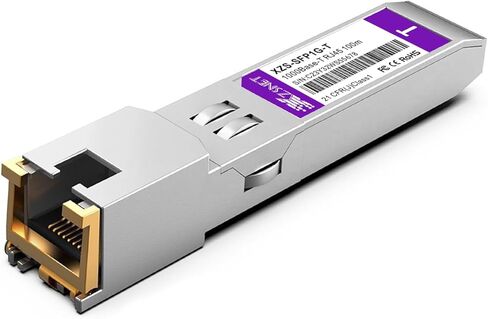 10GBASE-SR SFP+ Transceiver, 10G SFP+ to LC Multimode Fiber Module Compatible with Cisco SFP-10G-SR, Ubiquiti UniFi UF-MM-10G, Mikrotik S+85DLC03D, Meraki, Netgear, D-Link and More, 1 Pack in Kuwait