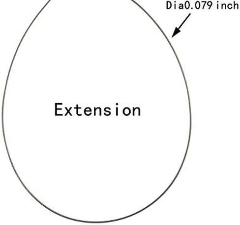 Speaker Safety Stainless Steel Cable，Safety Wire Rope for Ceiling Speaker Mounted Ceiling or on The Wall,Add Security,for Hanging Light,Lock Camera,DIY Speaker in Hall,Car,Bar,Exibition in Kuwait