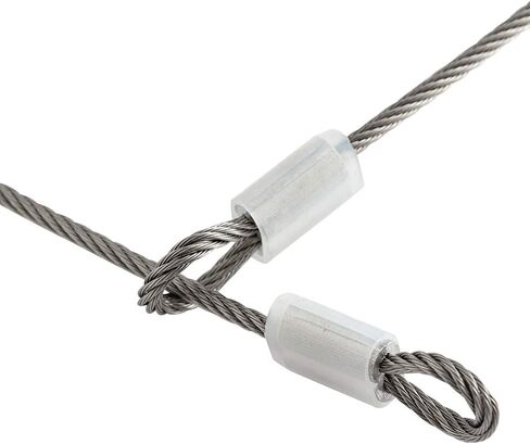 Speaker Safety Stainless Steel Cable，Safety Wire Rope for Ceiling Speaker Mounted Ceiling or on The Wall,Add Security,for Hanging Light,Lock Camera,DIY Speaker in Hall,Car,Bar,Exibition in Kuwait