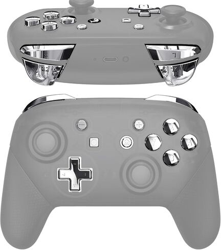 الإصلاح الأحمر المتطرف Red Red Abxy d -pad Zl l R Keys لوحدة تحكم Nintendo Switch Pro ، أزرار مجموعة كاملة من Nintendo Switch Pro ، غير متضمنة. in Kuwait