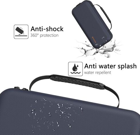 Carry Case Compatible with Apple 2024 Mac Mini M4 /M4 Pro,Portable Mac Mini M4 Travel Carrying Case, Protective Hard Shell for Holds Magic Keyboard/Magic Mouse/Accessories (Grey) in Kuwait