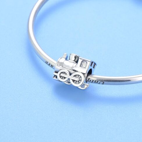 Airplane Charm 925 Sterling Silver Plane Charm Travel Charm Transporation Charm for Pandora Bracelet (Airplane) in Kuwait