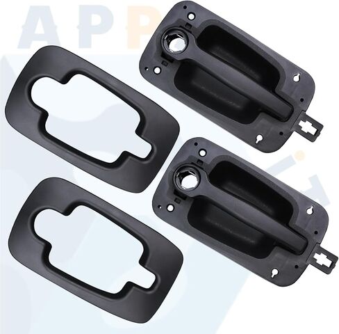 APPERFiT Exterior Door Handle Bezel Trim Left Driver Side/Right Passenger Side Compatible with International ProStar in Saudi Arabia