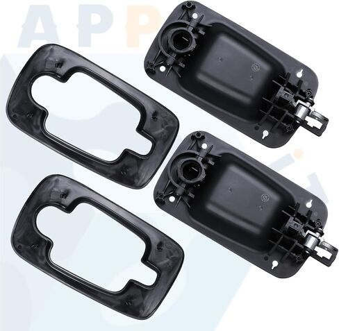 APPERFiT Exterior Door Handle Bezel Trim Left Driver Side/Right Passenger Side Compatible with International ProStar in Saudi Arabia