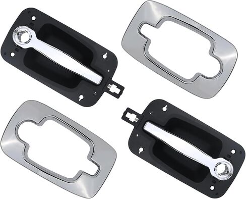 APPERFiT Exterior Door Handle Bezel Trim Left Driver Side/Right Passenger Side Compatible with International ProStar in Saudi Arabia