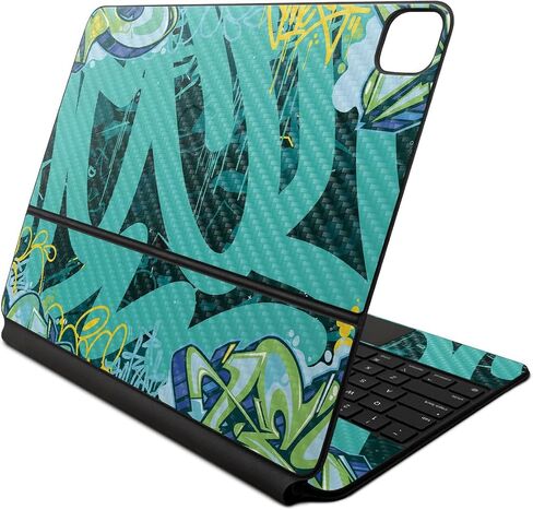 ألياف الكربون الجلد متوافق مع لوحة مفاتيح Apple Magic لـ iPad Air 13 بوصة (M2) 2024 - CAMBER - غطاء ملصق واقي فينيل 3M Premium 3M - يسهل تطبيقه | مصنوع في الولايات المتحدة الأمريكية من قبل Mayyskins in Kuwait
