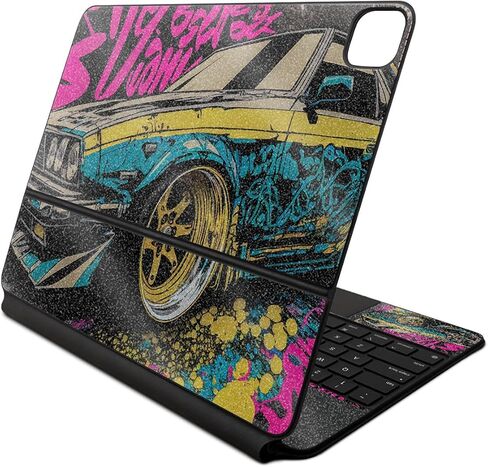 ألياف الكربون الجلد متوافق مع لوحة مفاتيح Apple Magic لـ iPad Air 13 بوصة (M2) 2024 - CAMBER - غطاء ملصق واقي فينيل 3M Premium 3M - يسهل تطبيقه | مصنوع في الولايات المتحدة الأمريكية من قبل Mayyskins in Kuwait