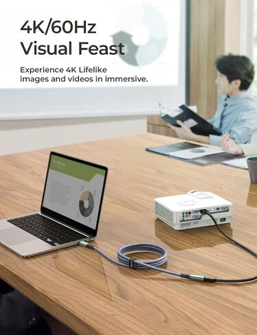 كابل تمديد AINOPE USB C بطول 6.6FT/20 جيجابت في الثانية/240 وات/4K@60 هرتز كابل تمديد USBC in Kuwait