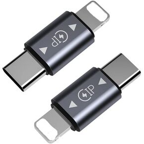 BOLS USB-C Women to Female Adapter (2PCS) for Data Synchronization and Charging, Compatible with Huawei P10 and Other C Devices, Compatible with iPhone, MacBook and Other Compatible interfaces……