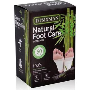 Bamboo Foot Pads, Natural Cleansing, Promoting Sleeping, Suitable for Daily Relaxation Foot Paches-50