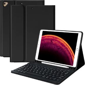 COO Keyboard Case, 3-in-1Magnetic Keyboard for iPad 10.2" 9th/8th/7th, with 239 American English Keyboard and Keyboard Membrane Combo (Drak Green)