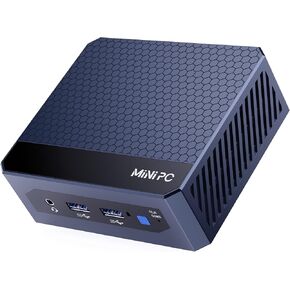 Mini PC, Intel 12th Gen Alder Lake-N95(up to 3.4GHz), Mini Computers 16GB DDR4 512GB M.2 SSD, Micro PC Support 2.5’’ SSD/4K Dual HDMI/ 4*USB 3.2/ WiFi 5/ BT 4.2/ 1000M LAN for Home Office