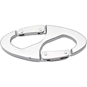 MARINE CITY 8-Shape Carabiner Buckle Snap Clip Hook, Aluminum Alloy, Max Load 15kg, for Hanging Bags, Connecting Tents, Ropes, Kettles
