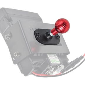 Mount Base Mounting Plate with Aluminium B Size 1" Ball Component, Used for Mounting Bracket for CB/Ham Radio & Scanners, Compatible with RAM Mounts B Size 1 Inch Ball Socket Arm (B02BALL-6-Hole)