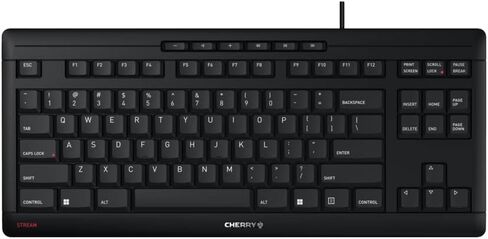 CHERRY Stream Desktop Comfort | Wireless Keyboard and Mouse Set | Ergonomic and Whisper Quiet in Kuwait