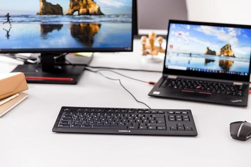 CHERRY Stream Desktop Comfort | Wireless Keyboard and Mouse Set | Ergonomic and Whisper Quiet in Kuwait