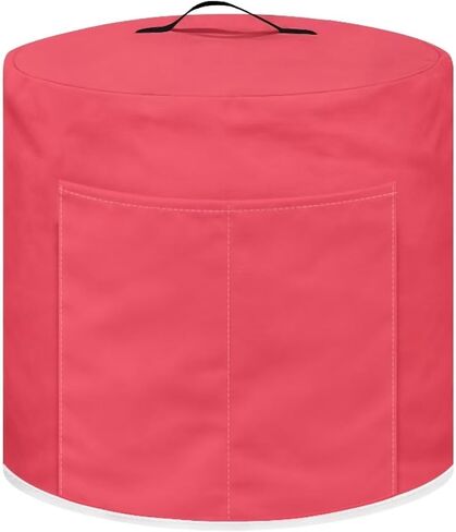 Dark Red Dust Cover for 3 Quart Instant for Pot Washable Fabric Kitchen Appliance Protection Covers with Storage Pockets Soft Pressure Cooker Rice Cooker Decor Cover Extra Accessories in Kuwait
