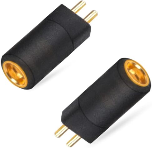 okcsc MMCX Cable Adapter to 2Pin Male Work for MMCX Cable Connected to for KZ AS10 zst TRN v80 x6 um3x w4r Mini Connector Transparent in Kuwait
