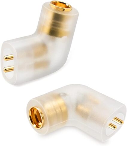 okcsc MMCX Cable Adapter to 2Pin Male Work for MMCX Cable Connected to for KZ AS10 zst TRN v80 x6 um3x w4r Mini Connector Transparent in Kuwait