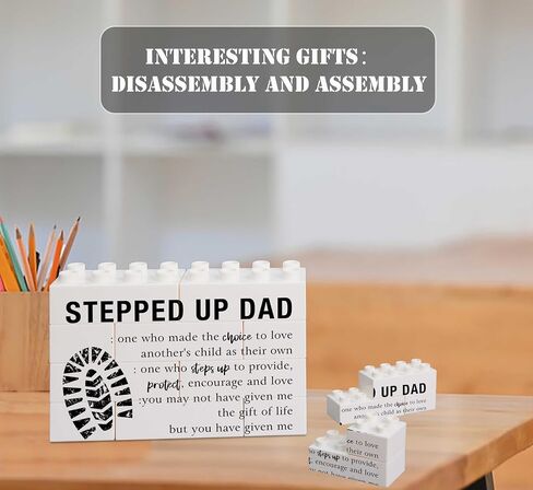 You Are A Great Dad Building Block Puzzle Sign, Birthday Gifts for Dad from Daughter Son, President Themed Gag Gift, Best Dad Ever Gifts, Christmas Gifts for Dad, New Dad for Home Decorative Signs in Saudi Arabia
