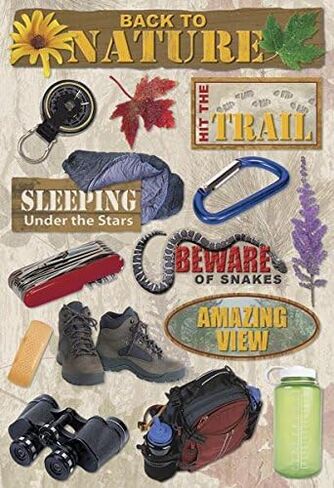 Karen Foster Design Acid and Lignin Free Scrapbooking Sticker Sheet, Boating in Saudi Arabia