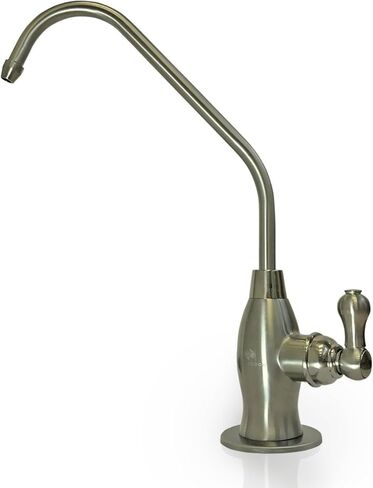 Aquaboon Drinking Water Faucet - Reverse Osmosis Water Filter Faucet - Kitchen Sink Faucets - Stainless Steel Kitchen Faucet - Non-Air Gap Water Dispenser for Sink - Beverage Faucet with Chrome Finish in Kuwait