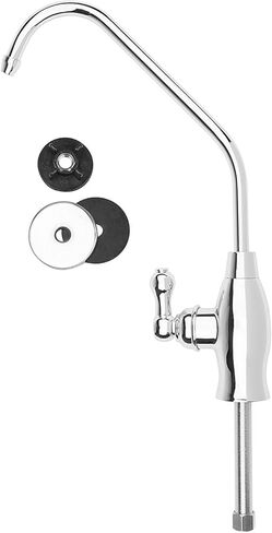 Aquaboon Drinking Water Faucet - Reverse Osmosis Water Filter Faucet - Kitchen Sink Faucets - Stainless Steel Kitchen Faucet - Non-Air Gap Water Dispenser for Sink - Beverage Faucet with Chrome Finish in Kuwait