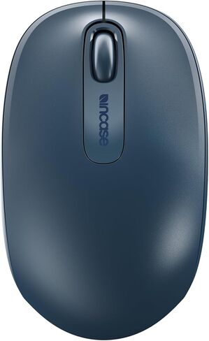 Incase Wireless Mobile Mouse 1850-الذي صممه Microsoft-مضغوط ، مريح ، يمين/يسار ، عمر البطارية لمدة 6 أشهر ، جهاز إرسال الأسلاك النانو ، يعمل مع Mac/Windows 8/10/11 (أسود) in Kuwait