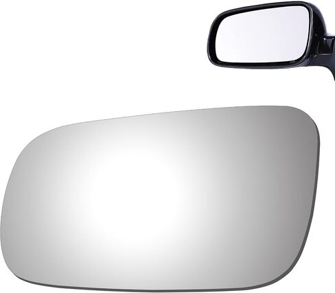 Mirror Glass fit for 1999-2002 VW Cabrio 1999-2006 VW Golf 1999-2005 VW Jetta 1998-2004 VW Passat Passenger Right Side RH Non back panel Convex in Saudi Arabia