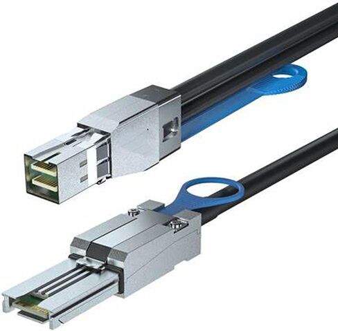 mSAS Cable SFF-8087 Straight to SFF-8087 Right for SAS/RAID Controllers, HDD, Backplanes and Server, 20 in. in Kuwait