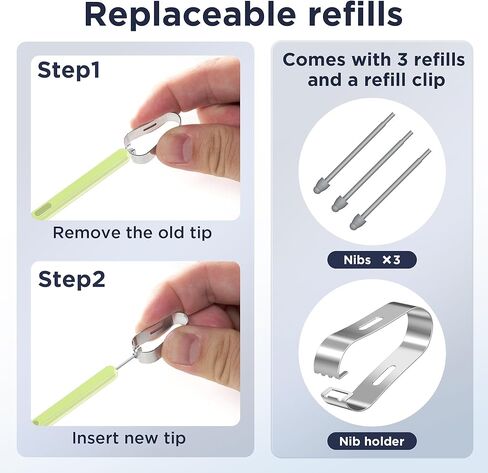 TONGATE for Galaxy Z Fold 6/Fold 5 Slim S Pen Fold Edition 4096 Pressure Levels for Samsung Z Fold 6/5 Phones Only, Fold5/6 S Pen Touch Stylus, 1.5mm Pen Tip, with 3* Tips & 1* S Pen Holder, Black in Kuwait