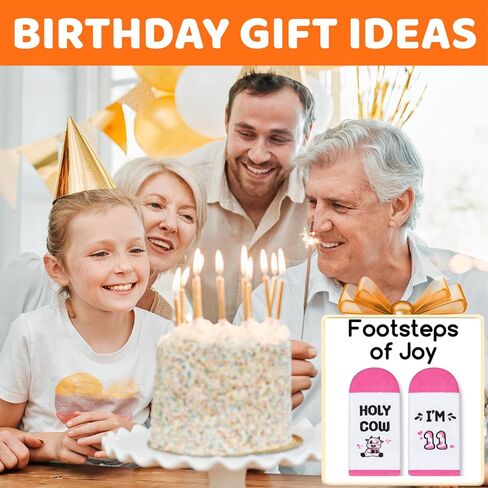 أفكار هدايا عيد الميلاد السادس من HAPPYPOP للفتيات - جوارب للفتيات والأولاد بعمر 6 سنوات، هدايا للأطفال بعمر ست سنوات، هدايا للأطفال بعمر 6 سنوات، صندوق هدايا عيد ميلاد مع بطاقة تهنئة in Saudi Arabia