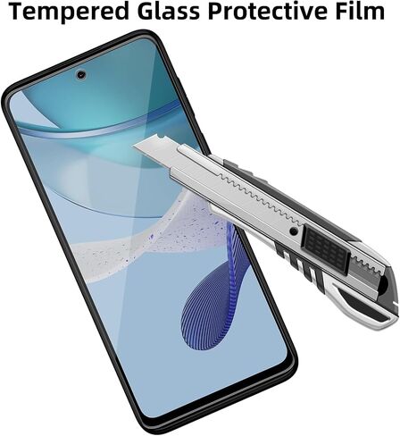 [4 حزمة الشاشة الزجاجية واقي متوافق مع Motorola Moto G 5G (2024) / XT2417 [9H صلابة] -HD شاشة الزجاج المقاوم ، مقاوم للخدش ، سهلة التثبيت [CASE WARKING] in Kuwait