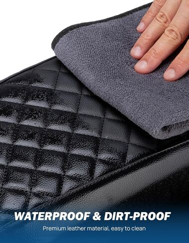 JOYTUTUS Center Console Cover Compatible with Maverick 2024 2023 2022 Leather Armrest Cover Center Console Cushion Maverick Accessories, Dark Blue in Saudi Arabia