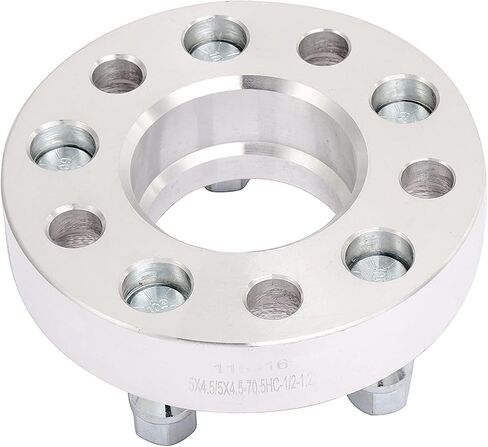 ECCPP 1.25" Wheel Spacers Hubcentric 5 Lug 5x4.5 to 5x4.5 70.5mm 1/2" Fits for Bronco for Ranger Mach for Explorer Sport Trac for Edge-Pair in Saudi Arabia
