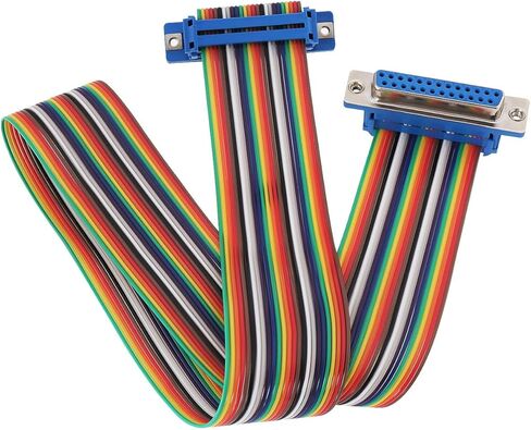 Sing F Ltd 1PC DB25 PIN كابل التمديد التسلسلي الذكور إلى الكبل التسلسلي للإناث لخادم المعدات الأتمتة CNC الطابعة الإلكترونية السوبر ماركت سجل 50 سم in Kuwait