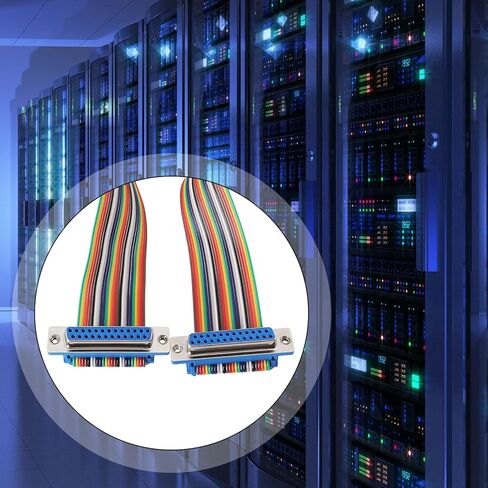 Sing F Ltd 1PC DB25 PIN كابل التمديد التسلسلي الذكور إلى الكبل التسلسلي للإناث لخادم المعدات الأتمتة CNC الطابعة الإلكترونية السوبر ماركت سجل 50 سم in Kuwait