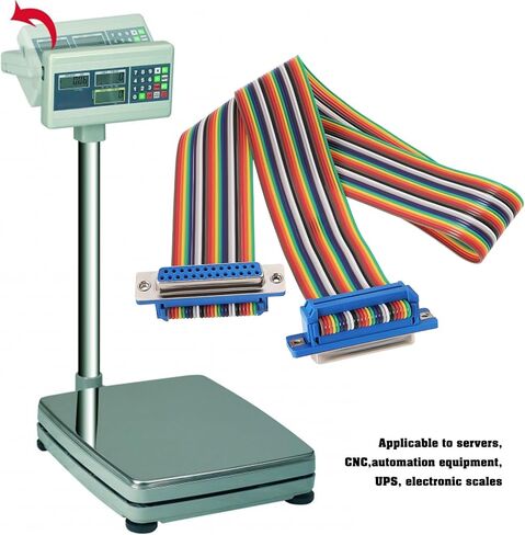 Sing F Ltd 1PC DB25 PIN كابل التمديد التسلسلي الذكور إلى الكبل التسلسلي للإناث لخادم المعدات الأتمتة CNC الطابعة الإلكترونية السوبر ماركت سجل 50 سم in Kuwait