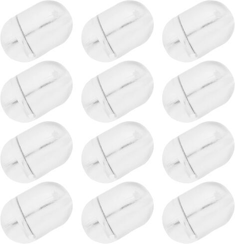 200Pcs Fishing Beads 3x5mm/4.7x6mm/5x8mm Double Cross Hole Beads Fishing Bait Stopper Beads Fishing Lures Fishing Terminal Tackle Hook Beads, Tranparent in Kuwait