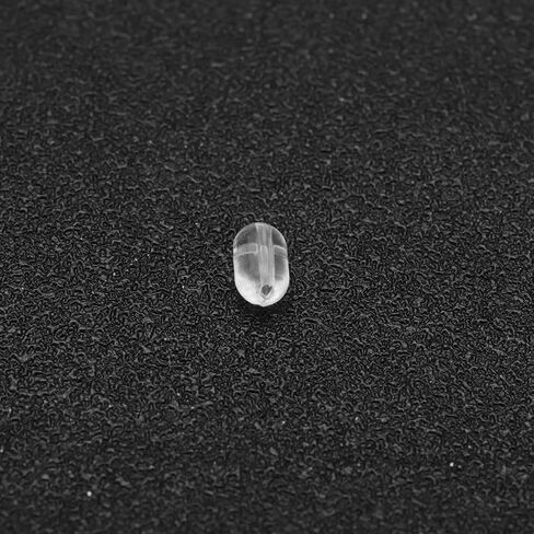 200Pcs Fishing Beads 3x5mm/4.7x6mm/5x8mm Double Cross Hole Beads Fishing Bait Stopper Beads Fishing Lures Fishing Terminal Tackle Hook Beads, Tranparent in Kuwait