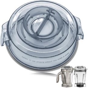 Replacement Lid Compatible with Vitamix Ascent 48 oz Container A3500 A2500 X2 X4, Top Cover Replacement for Ascent X Blender Pitcher 48oz with Self-Detect, A3300 A2300 X3 X5, BPA Free