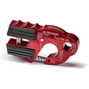 خطاف ونش ULTRAHOOK مع حامل تكبل من عامل 55 - أحمر