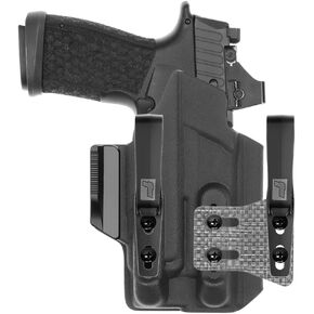 Tulster IWB ARC Holster in Right Hand fits: Sig Sauer P365 Fuse/XMACRO w/TLR-7 Light | Optic Compatible Light Bearing Inside The Waistband Appendix Concealed Carry Kydex Holster