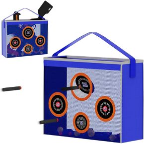Foam Blasters Portable Prative Practice Target Carge Carry Pouch Target Pouch for Nerf NERF N-Strike Elite/Mega/منافسة