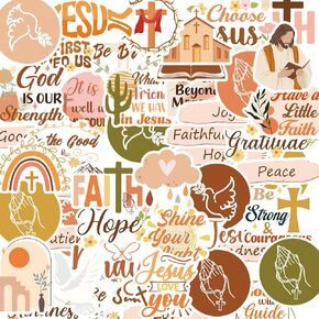 Motivational Vision Board Stickers - 50Pcs Positive Affirmation Planners Stickers, Inspirational Quotes Stickers for Journals Scrapbooks, Vision Board Supplies Kit